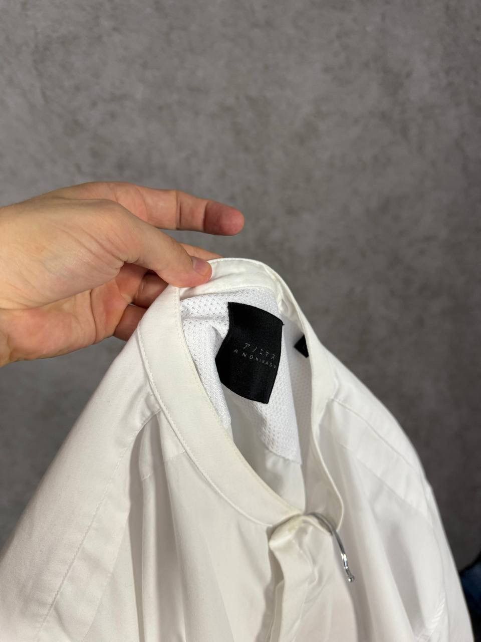 Japanese Brand Anonimasu avant garde designer shirt Size US L / EU 52-54 / 3 - 9 Thumbnail