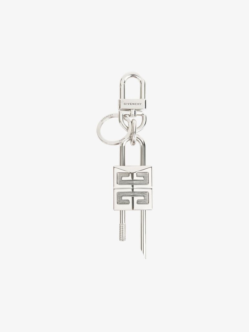 Givenchy o1n1vont0326 Size:OS/Padlock Keyring in Silver Size ONE SIZE - 1 Thumbnail
