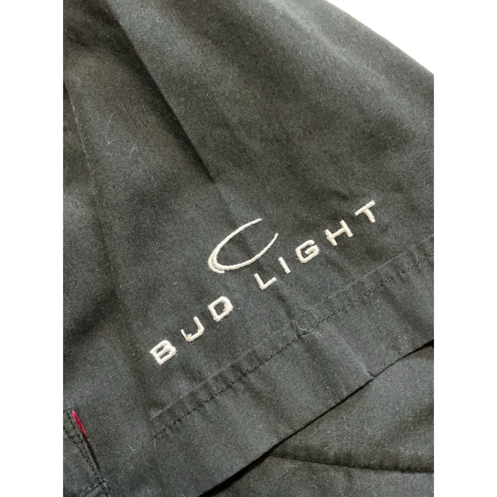 Vintage VINTAGE Dragonfly Guayabera Embroidered Bud Light Black Button S/S Shirt XL Mens Size US XL / EU 56 / 4 - 7 Thumbnail