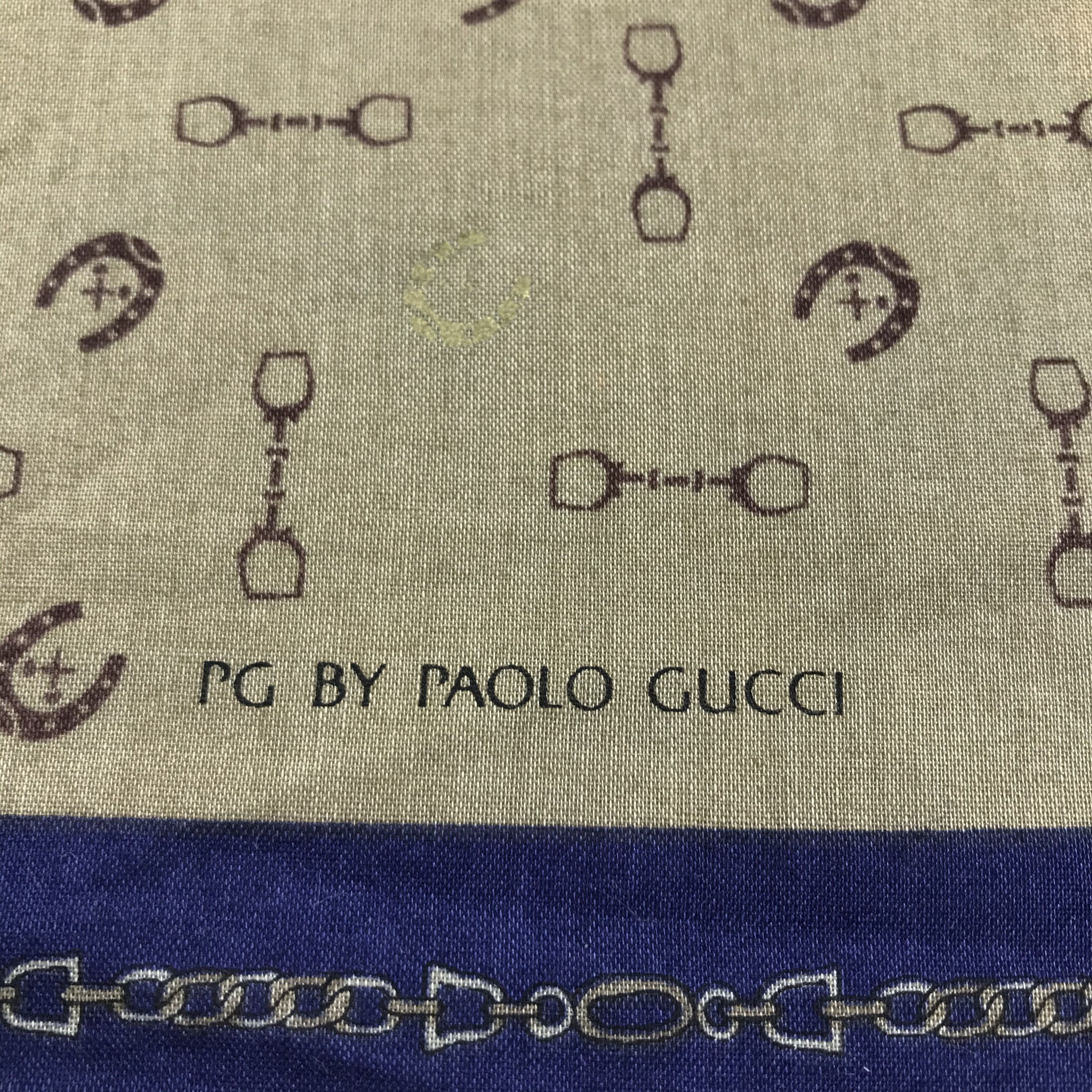 Paolo Gucci Paolo Gucci Handkerchief Neckerchief Bandana H26 Size ONE SIZE - 4 Thumbnail