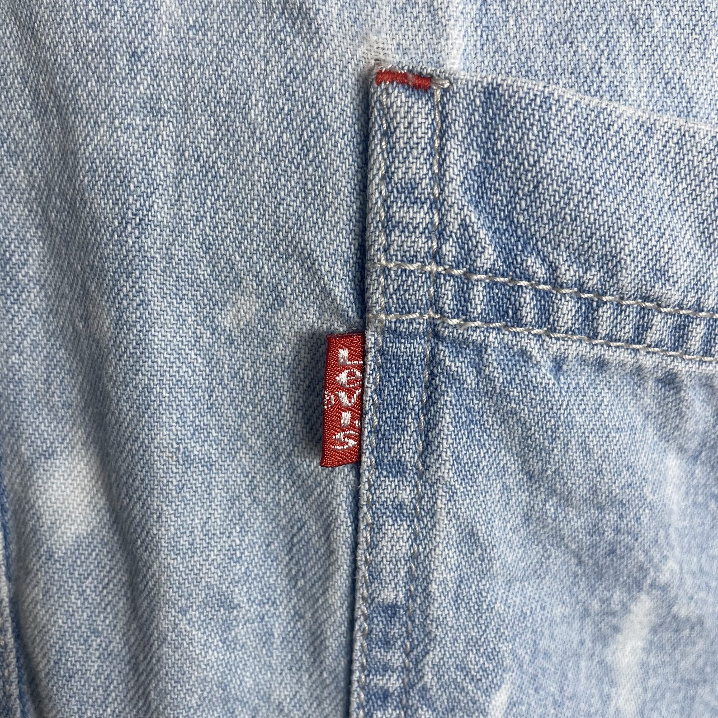 LVC × Levi's × Levi's Vintage Clothing LEVIS WORK SHIRT OVERSIZE DISTRESS RED TAB Size US M / EU 48-50 / 2 - 4 Thumbnail