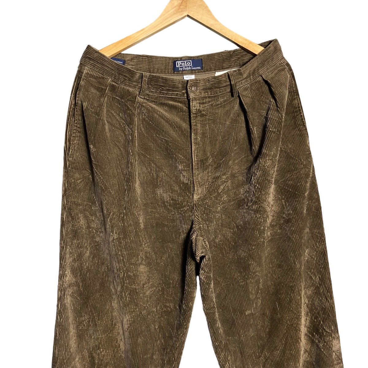 Polo Ralph Lauren × Vintage Vintage 90s Polo Golf Ralph Lauren Corduroy Baggy Pants Size US 34 / EU 50 - 5 Thumbnail
