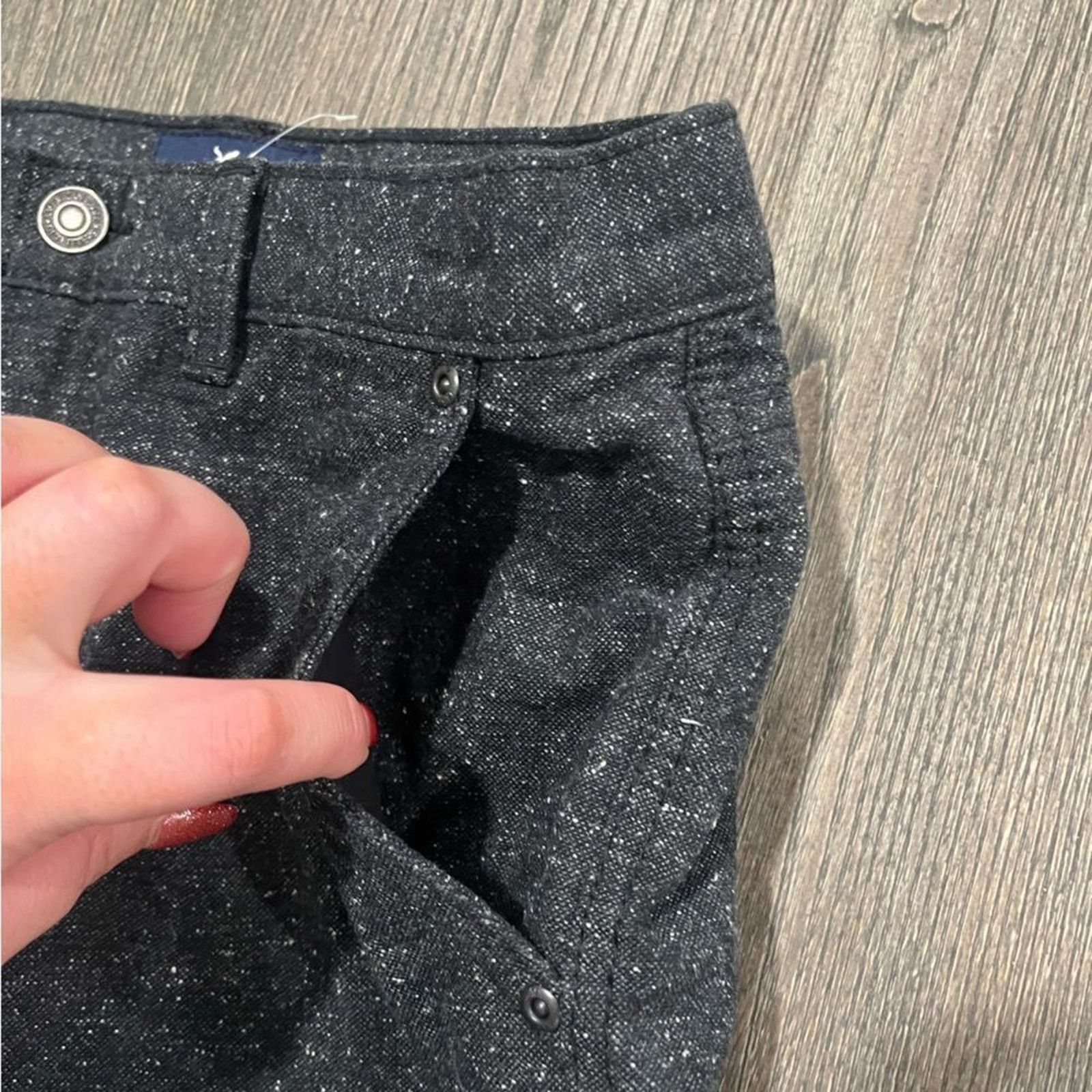 American Eagle Outfitters American Eagle Gray Tweed Cotton Trouser Pants Size 30/34 Size US 30 / EU 46 - 6 Thumbnail