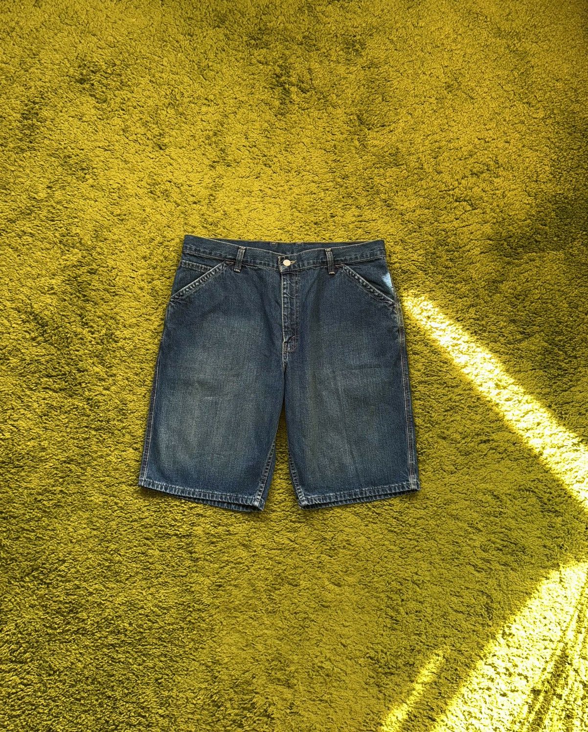 Levi's Levis 2000s vintage denim shorts Y2K Size US 38 / EU 54 - 3 Thumbnail