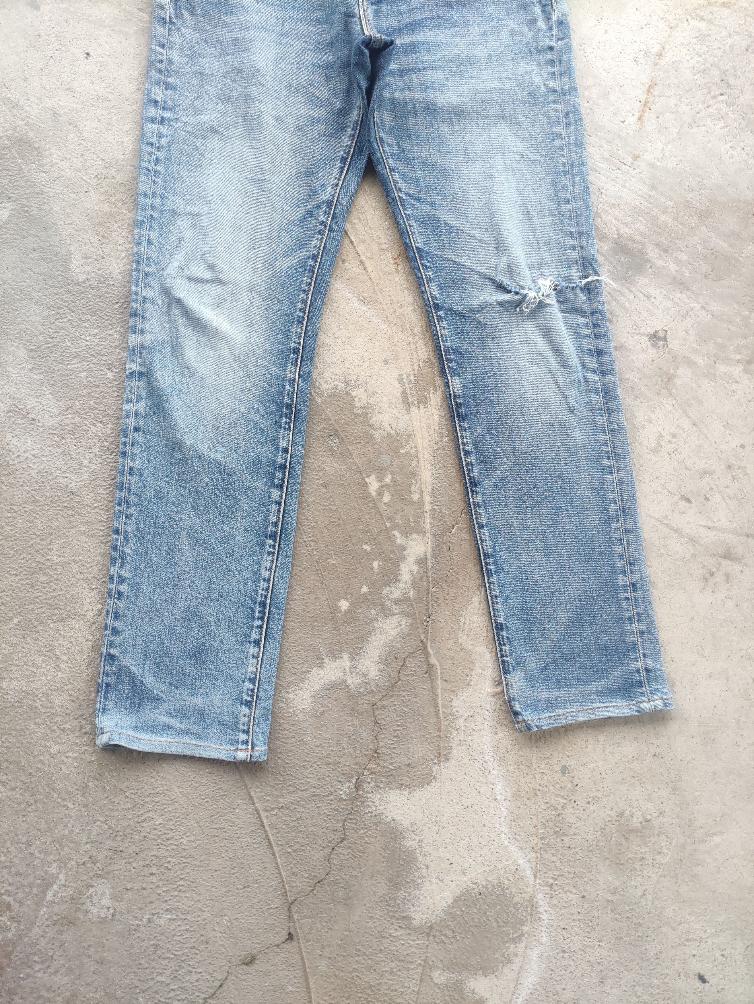 Levi's Vintage Levis 511 Jean Distressed Faded Denim Size US 31 - 4 Thumbnail