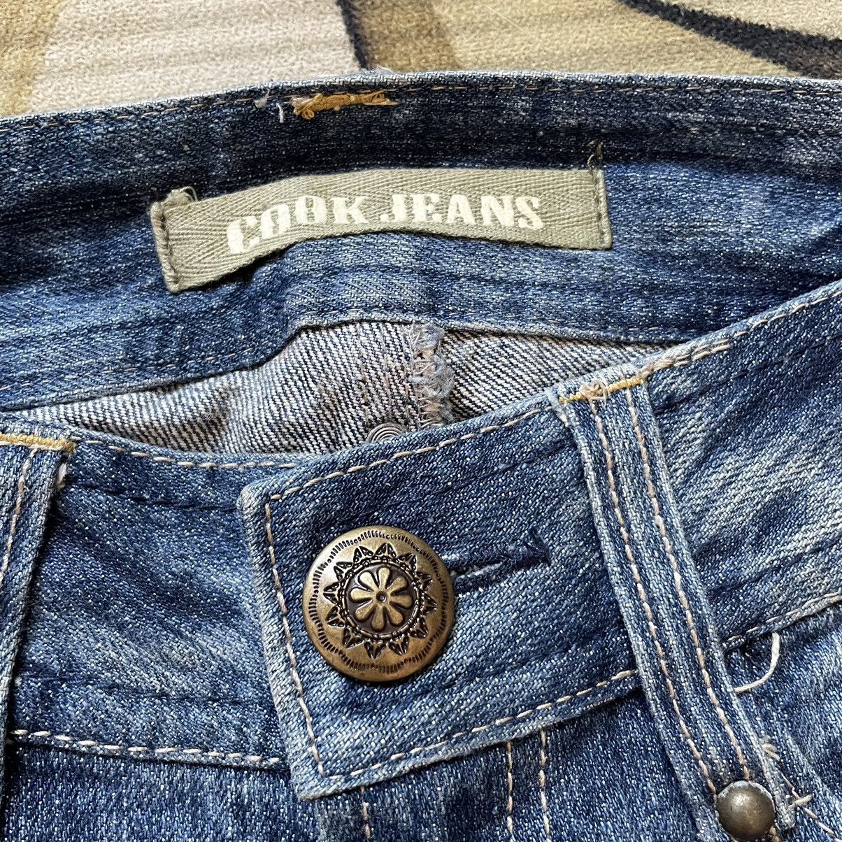 Beauty Beast Vintage Cook Jeans Spiral Cut Flare LGB Style Jeans Size US 28 / EU 44 - 11 Thumbnail