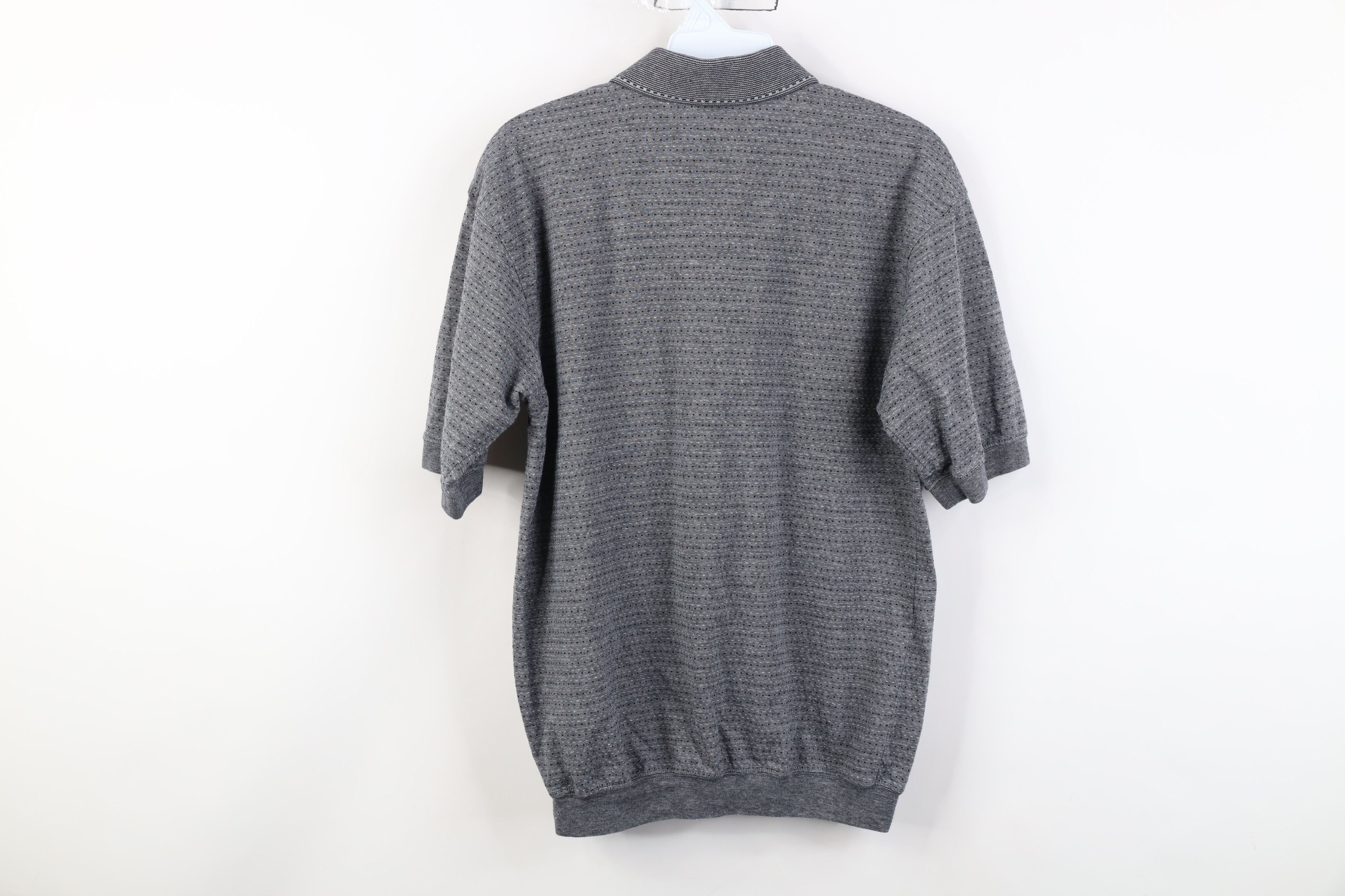 Vintage Vintage 90s Streetwear Polka Dot Knit Pullover Polo Shirt Size US S / EU 44-46 / 1 - 9 Thumbnail