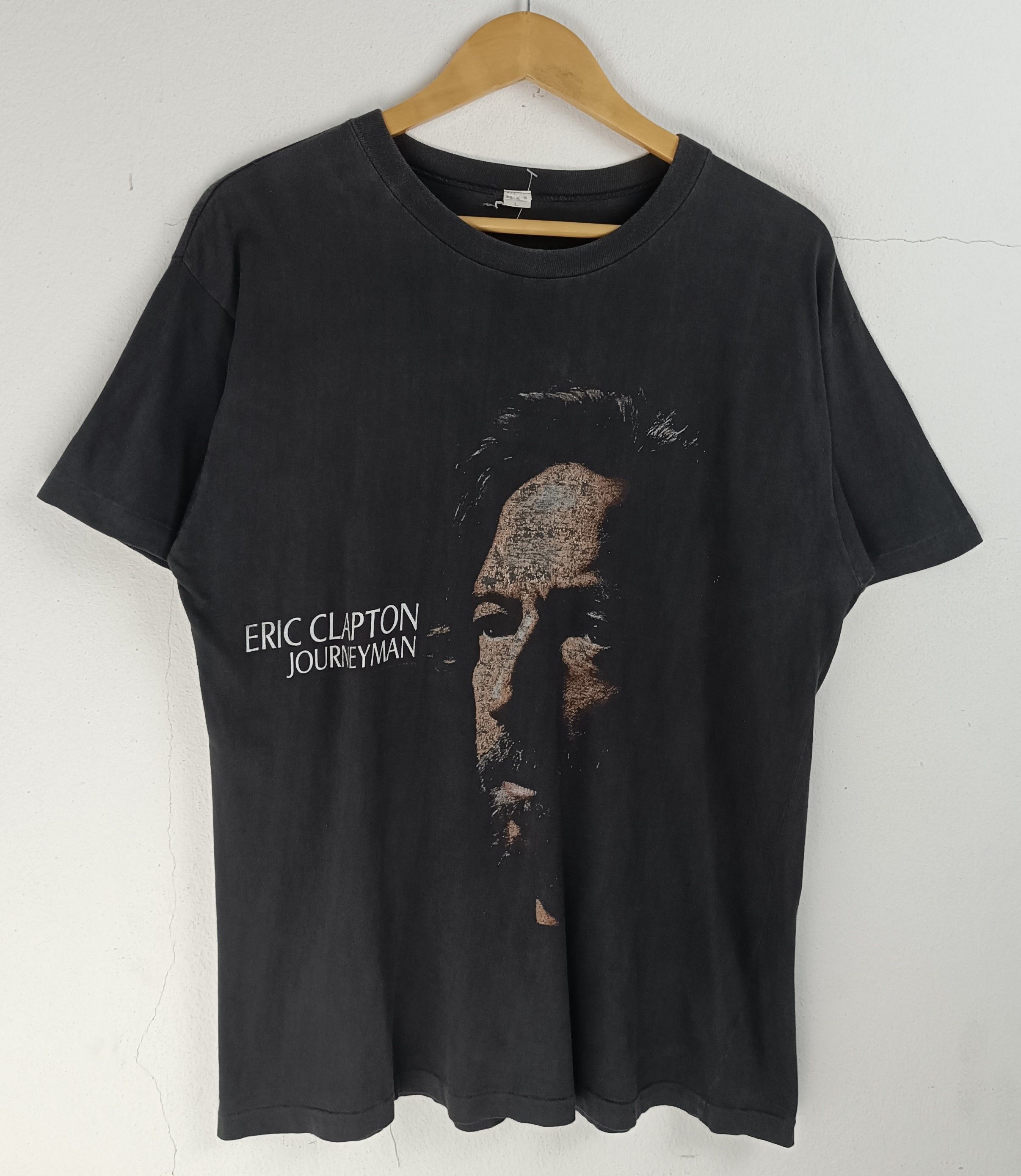 Band Tees VINTAGE 90'S ERIC CLAPTON JOURNEYMAN TOUR pink floyd hendrix Size US L / EU 52-54 / 3 - 3 Thumbnail