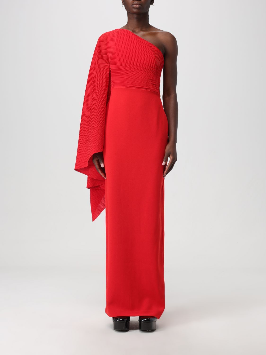 image of Solace London Dress Woman Red, Women's (Size Large)