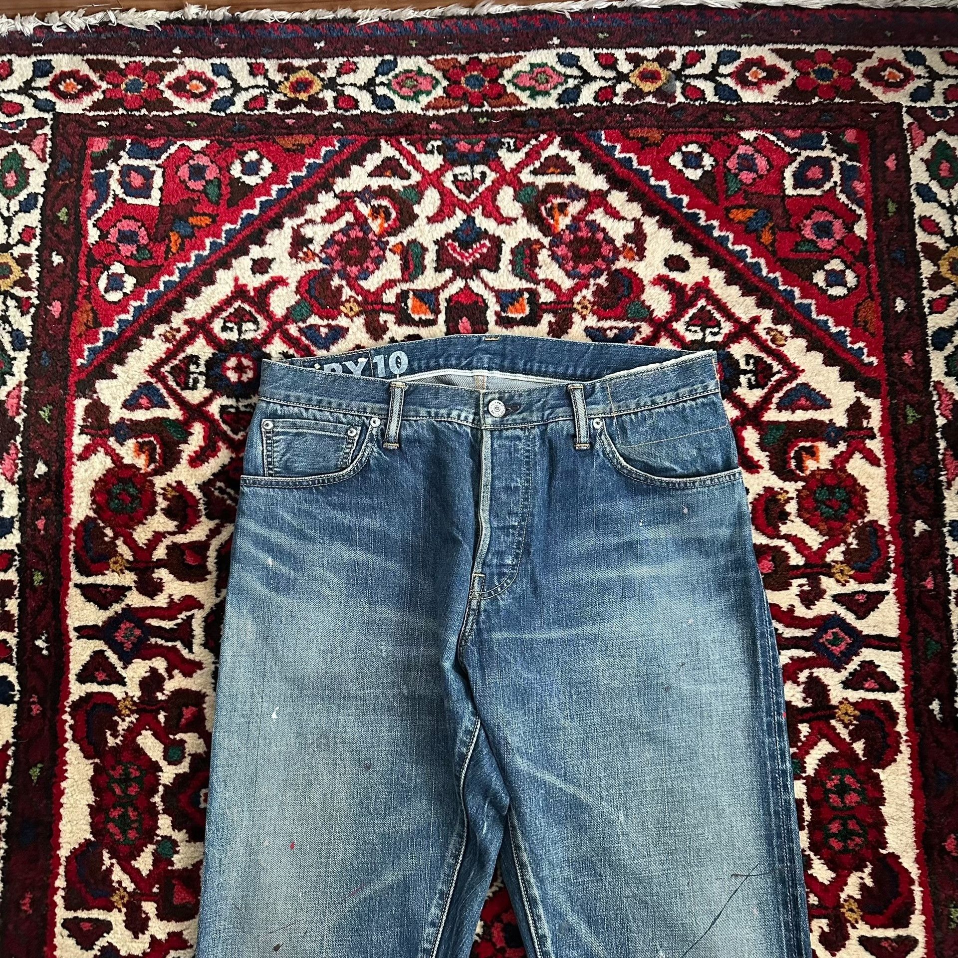 Visvim VISVIM 20SS DRY10 Splash Ink Jeans Size US 26 / EU 42 - 3 Thumbnail