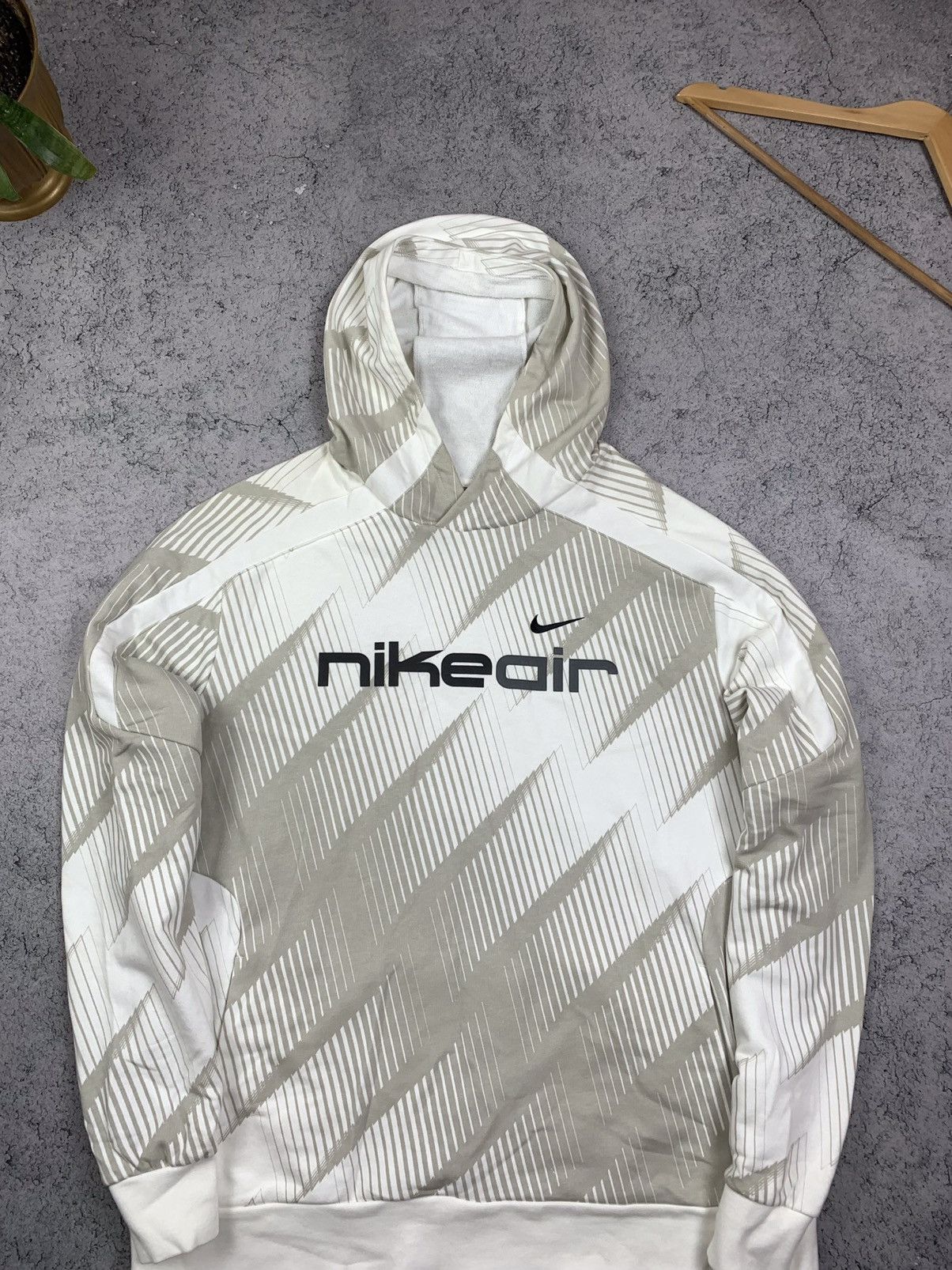 Vintage Nike AIR Vintage Mens Hoodie Jacket White Size XXL Size US XXL / EU 58 / 5 - 2 Thumbnail