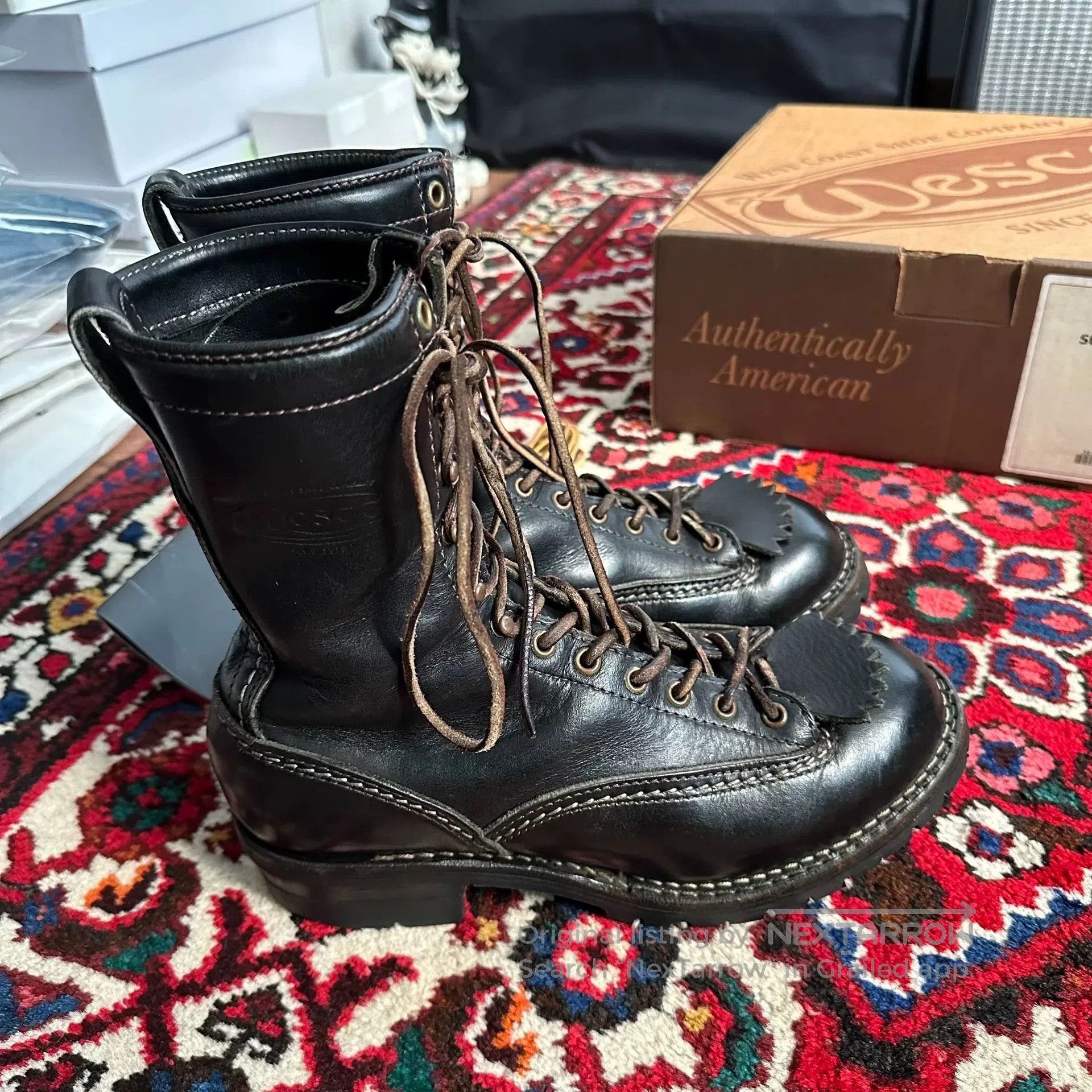 WESCO Wesco Jobmaster Short Face Boots. Size US 9 / EU 42 - 6 Thumbnail
