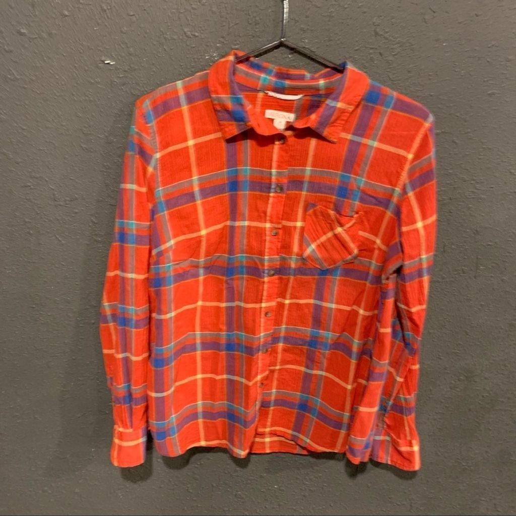 Merona Women’s Merona Button Down Shirt Size L / US 10 / IT 46 - 1 Thumbnail