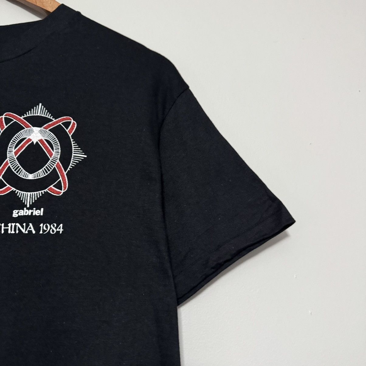 Band Tees × Vintage VINTAGE 1984 PETER GABRIEL CHINA TOUR RARE 80s BAND TEE Size US L / EU 52-54 / 3 - 6 Thumbnail