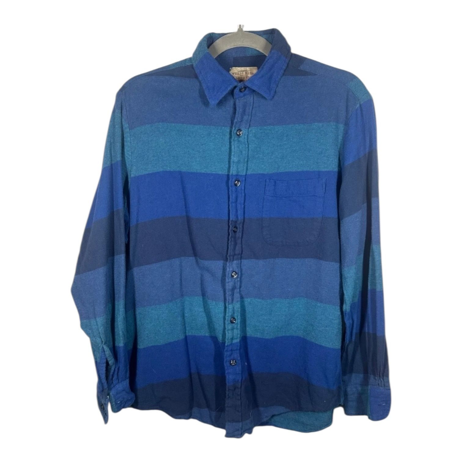 Other Telluride Clothing Co. Mens Blue Long Sleeve Size M Size US M / EU 48-50 / 2 - 1 Thumbnail