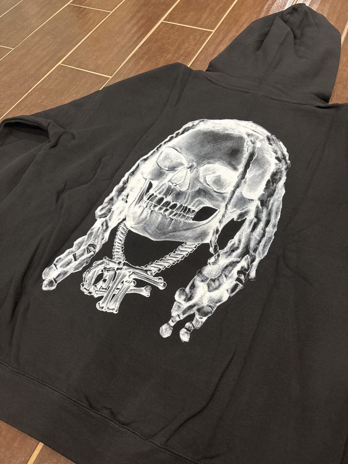 Revenge BRAND NEW Revenge x Lil Durk X-Ray Bones Hoodie Size XL Size US XL / EU 56 / 4 - 6 Thumbnail