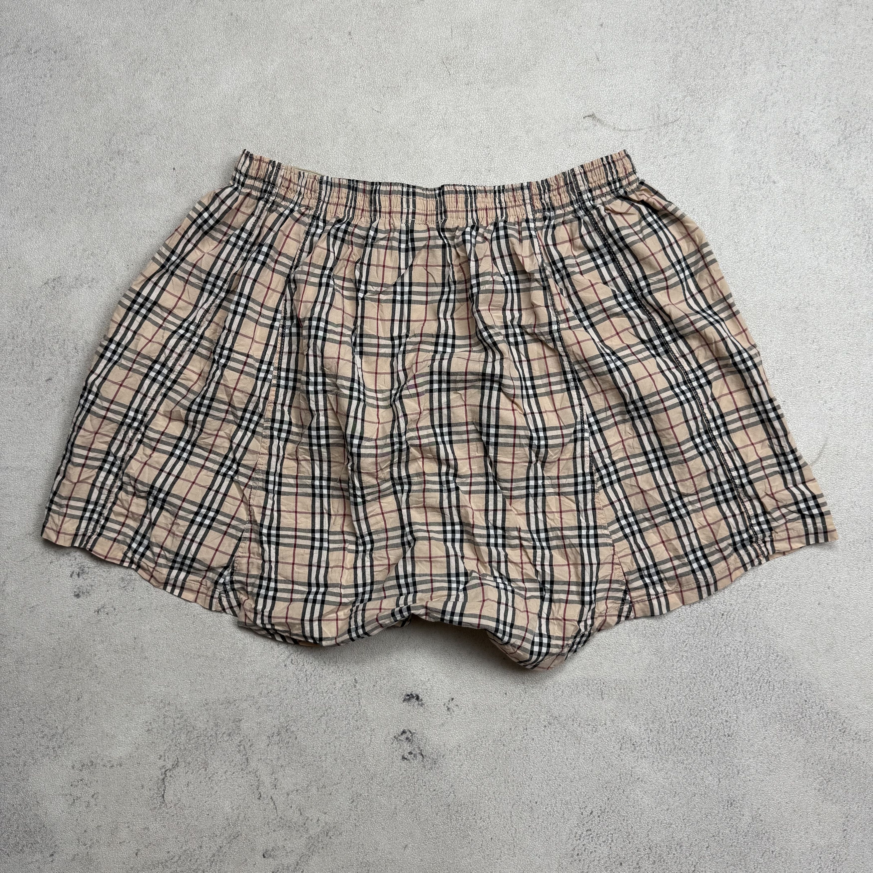 Burberry Vintage Burberry Boxer Nova Check Boxer Trunks Size US 32 / EU 48 - 3 Thumbnail