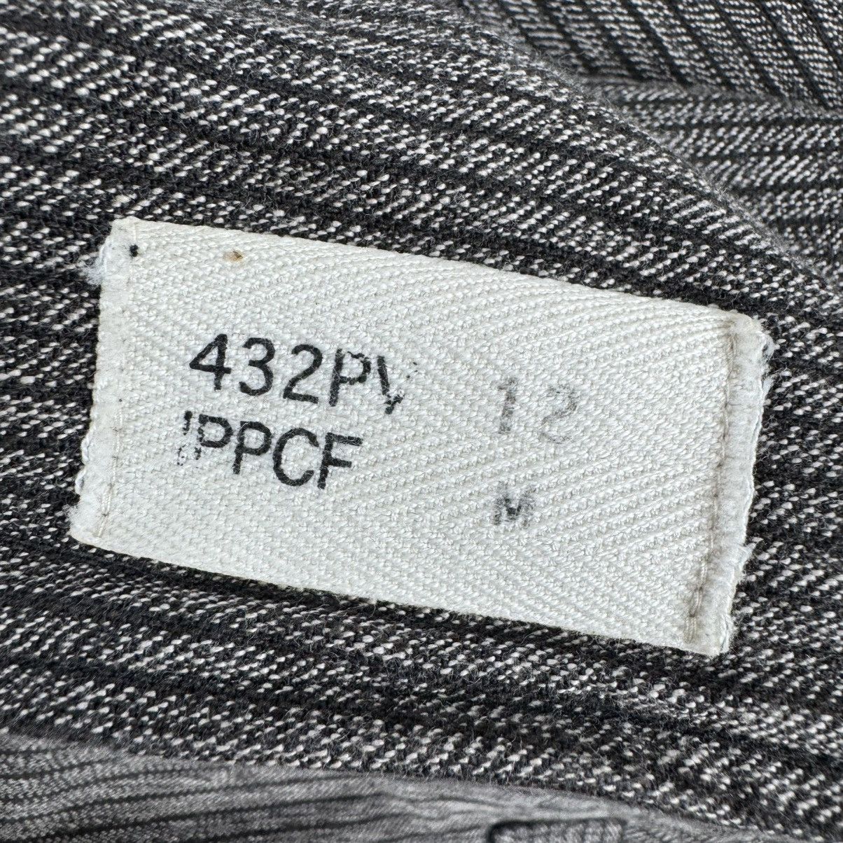 Nepenthes ❄️NEPENTHES HERRINGBONE DENIM BIKER JACKET Size US M / EU 48-50 / 2 - 10 Thumbnail