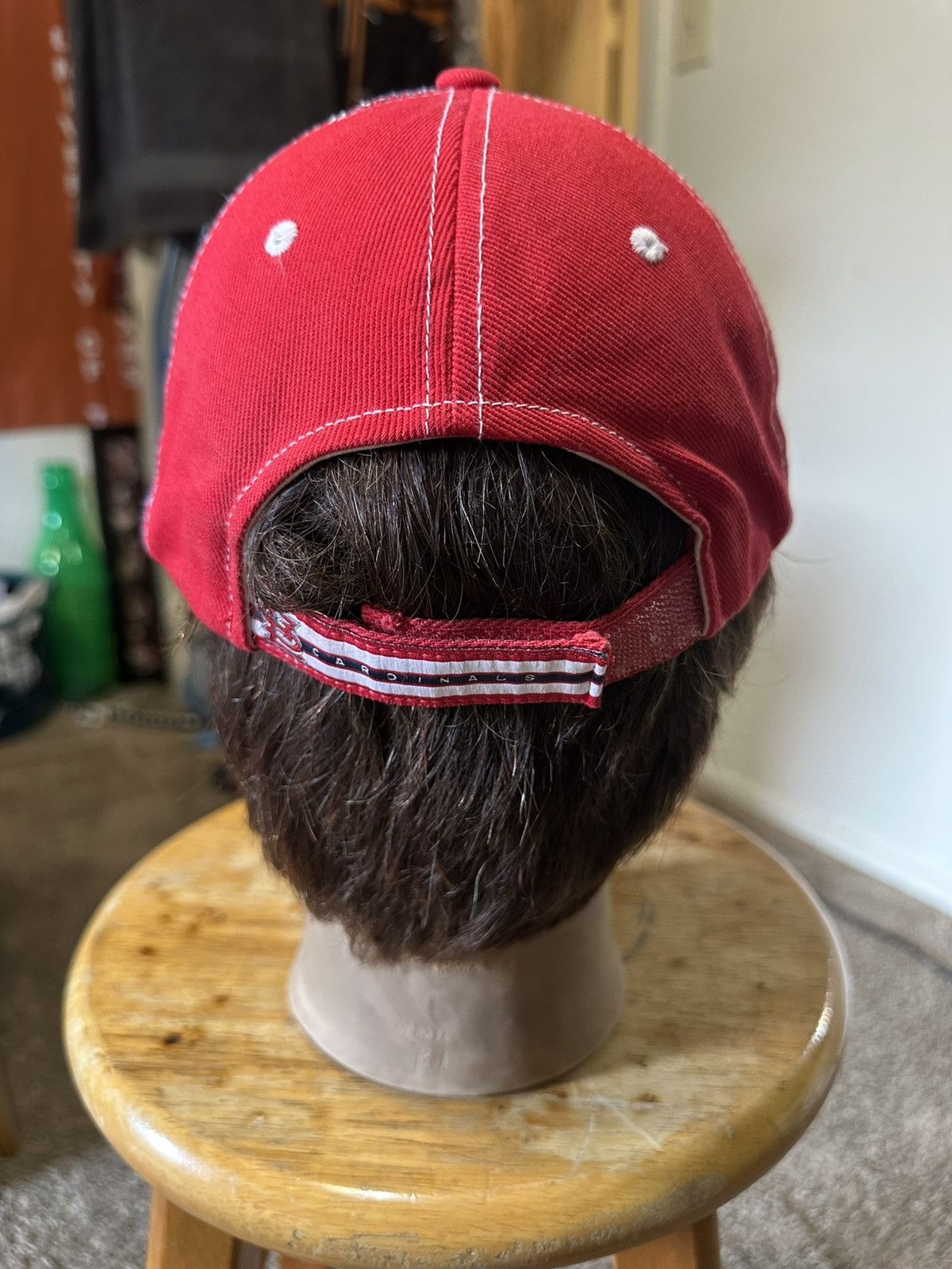 MLB Vintage MLB St. Louis Cardinal’s “triple red” hat 90s Size ONE SIZE - 4 Thumbnail