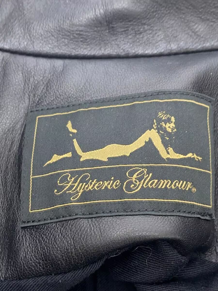 Hysteric Glamour Hysteric Glm Studs Lamb Sheep Lthr Double Rider Jkt Black Size US S / EU 44-46 / 1 - 3 Thumbnail
