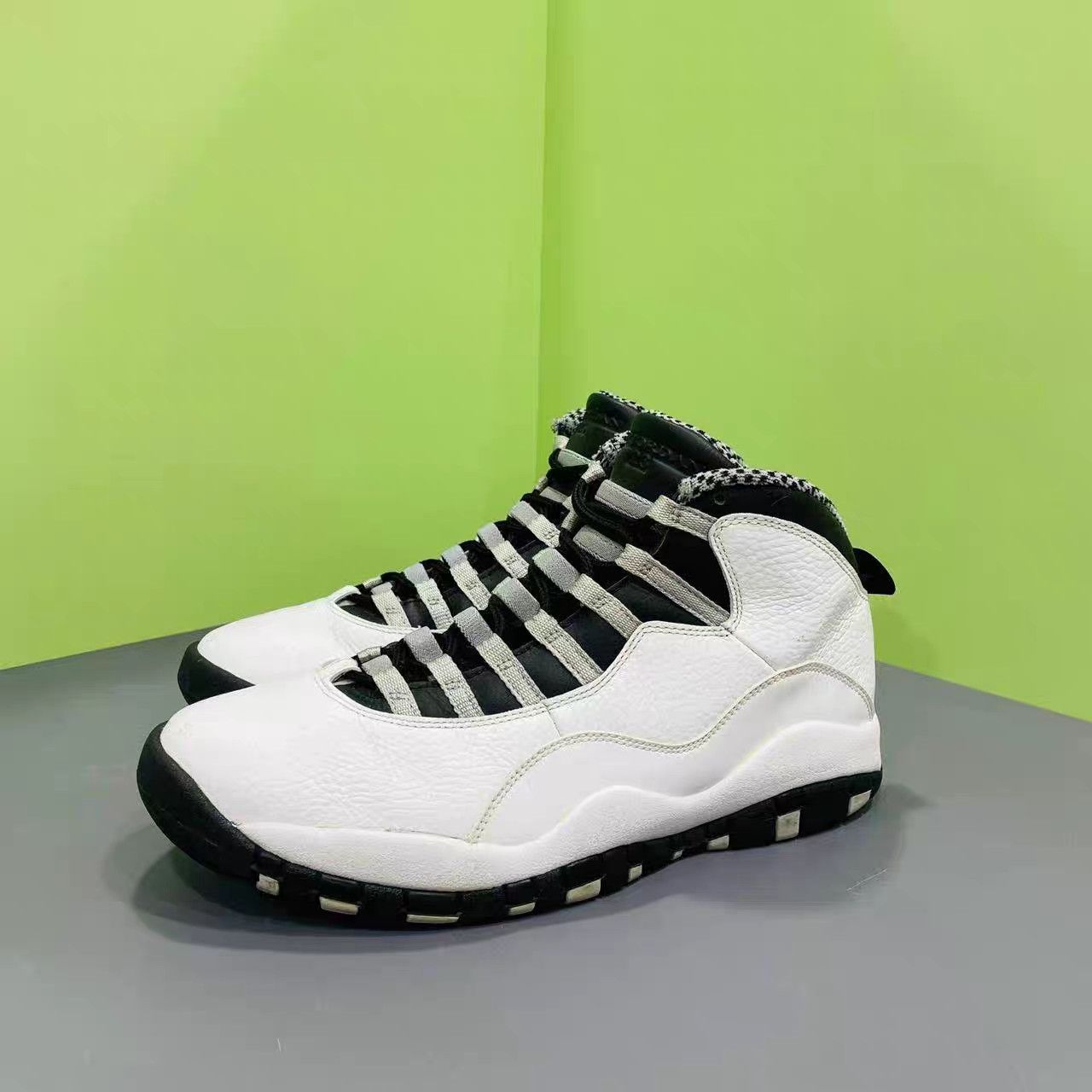 Jordan Brand Air Jordan 10 'Black White' Basketball Shoes K15 Size US 10 / EU 43 - 1 Thumbnail