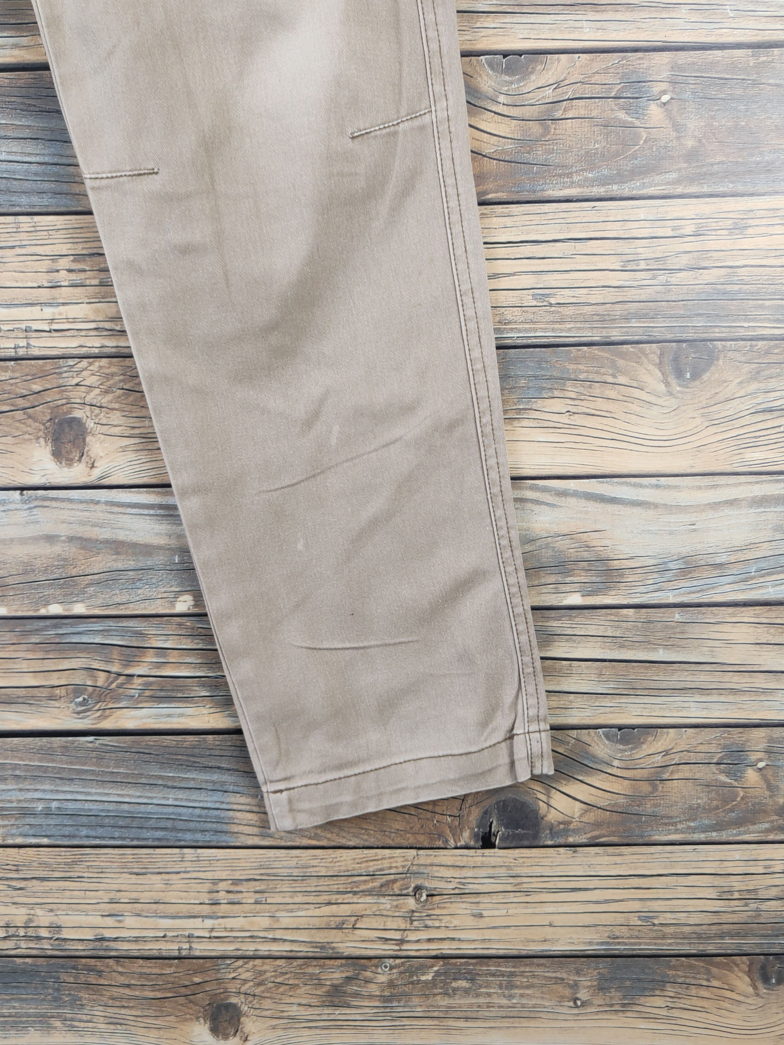 Japanese Brand DL Burtle Beige Multipocket Cargo Pants #2151 Size US 29 - 8 Thumbnail