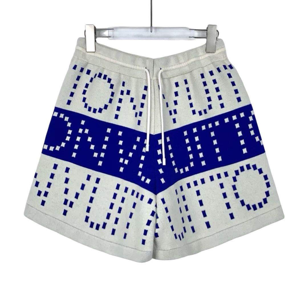 Louis Vuitton Louis Vuitton Logo Intarsia Knit Shorts Size S Size US 30 / EU 46 - 1 Thumbnail