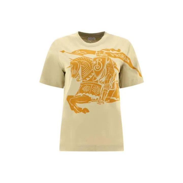 Burberry Burberry Yellow Graphic Short Sleeve T-Shirt 0079 Size M / US 6-8 / IT 42-44 - 1 Thumbnail