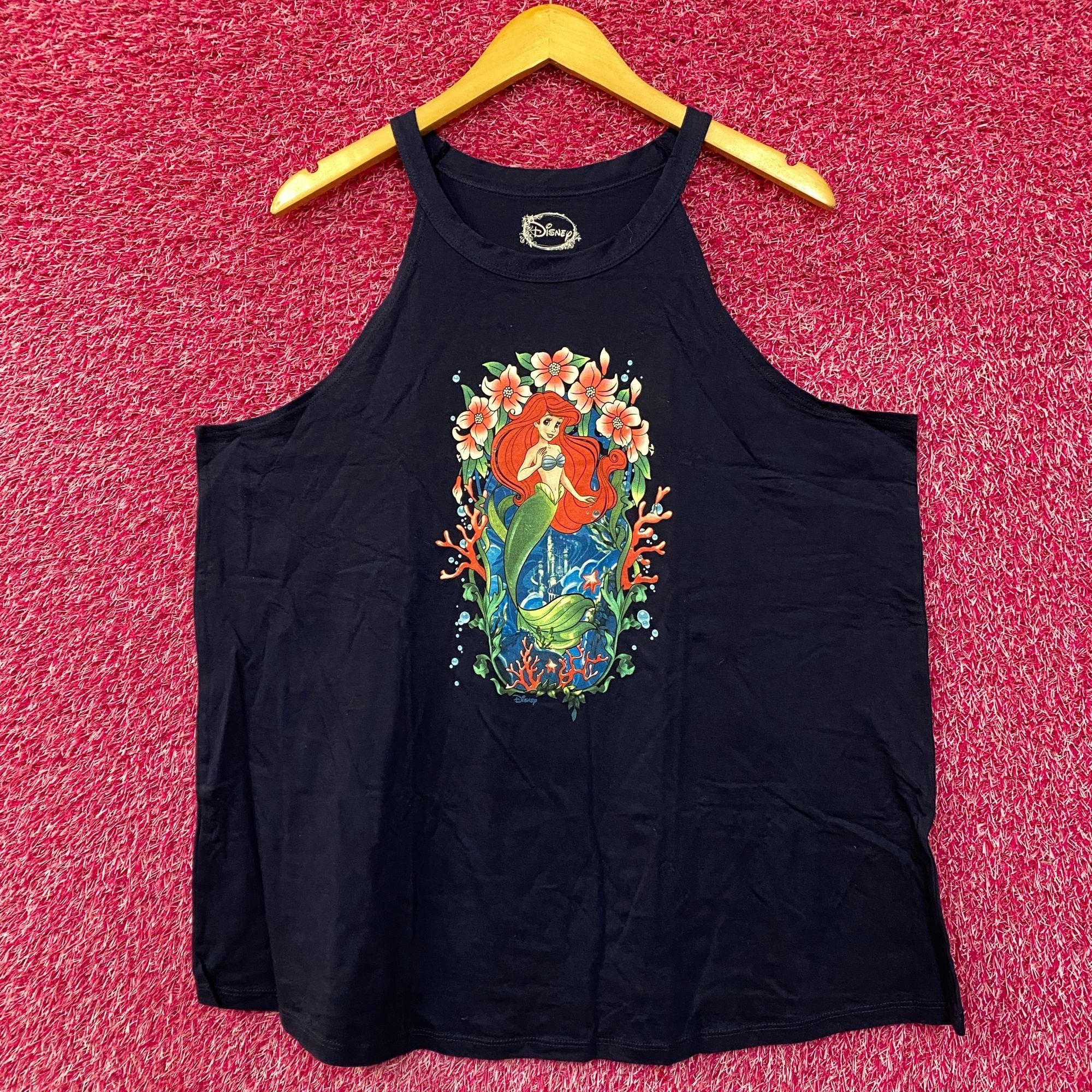 Disney Disney Ariel Flowers Tank Top size XL Size XL / US 12-14 / IT 48-50 - 1 Thumbnail
