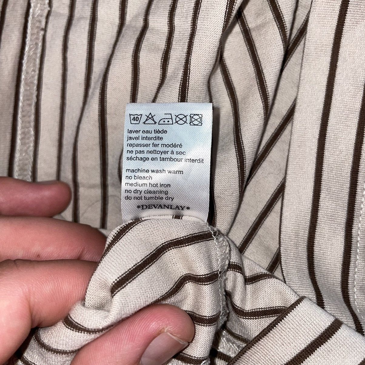 Lacoste Vintage Lacoste Stripped Polo Size US S / EU 44-46 / 1 - 8 Thumbnail