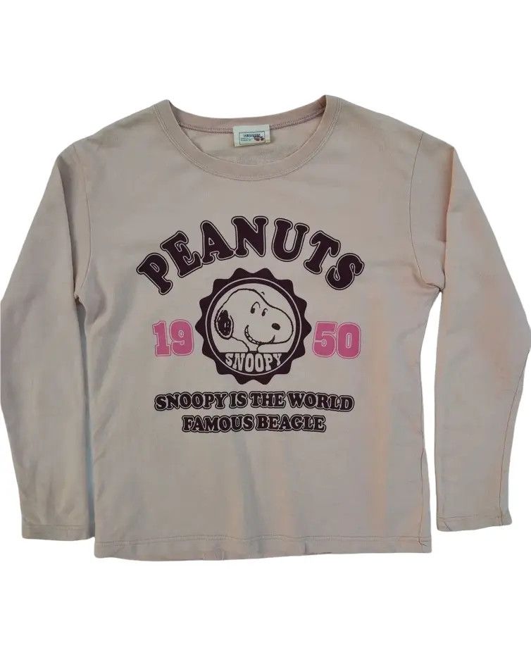 Peanuts Rare!!! Peanuts 1950 Snoopy Big Logo Sweatshirt Size US L / EU 52-54 / 3 - 1 Thumbnail