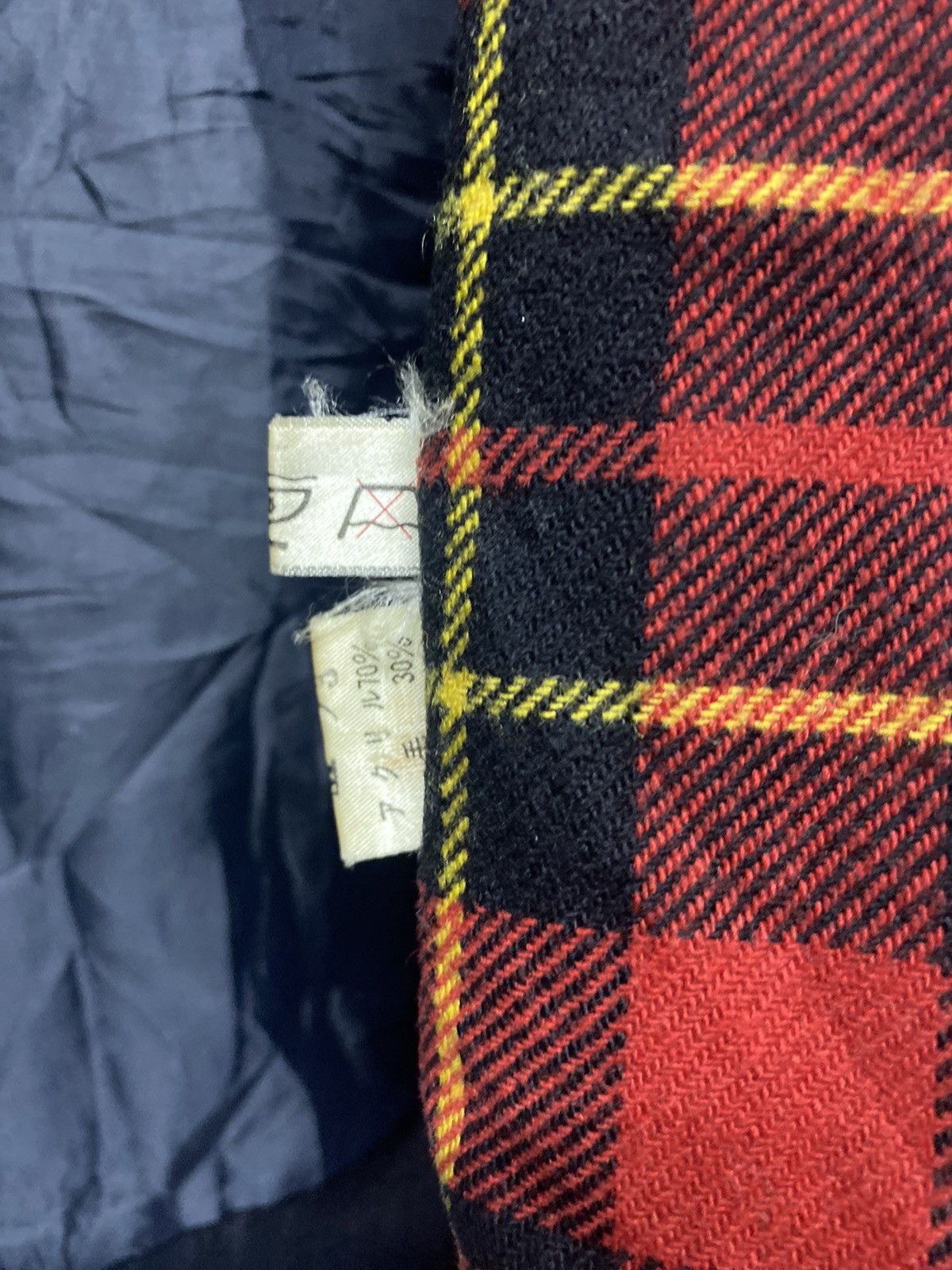 Japanese Brand Vintage Arnold Palmer by Renown Wool Plaid Bomber Jacket Size US M / EU 48-50 / 2 - 13 Thumbnail