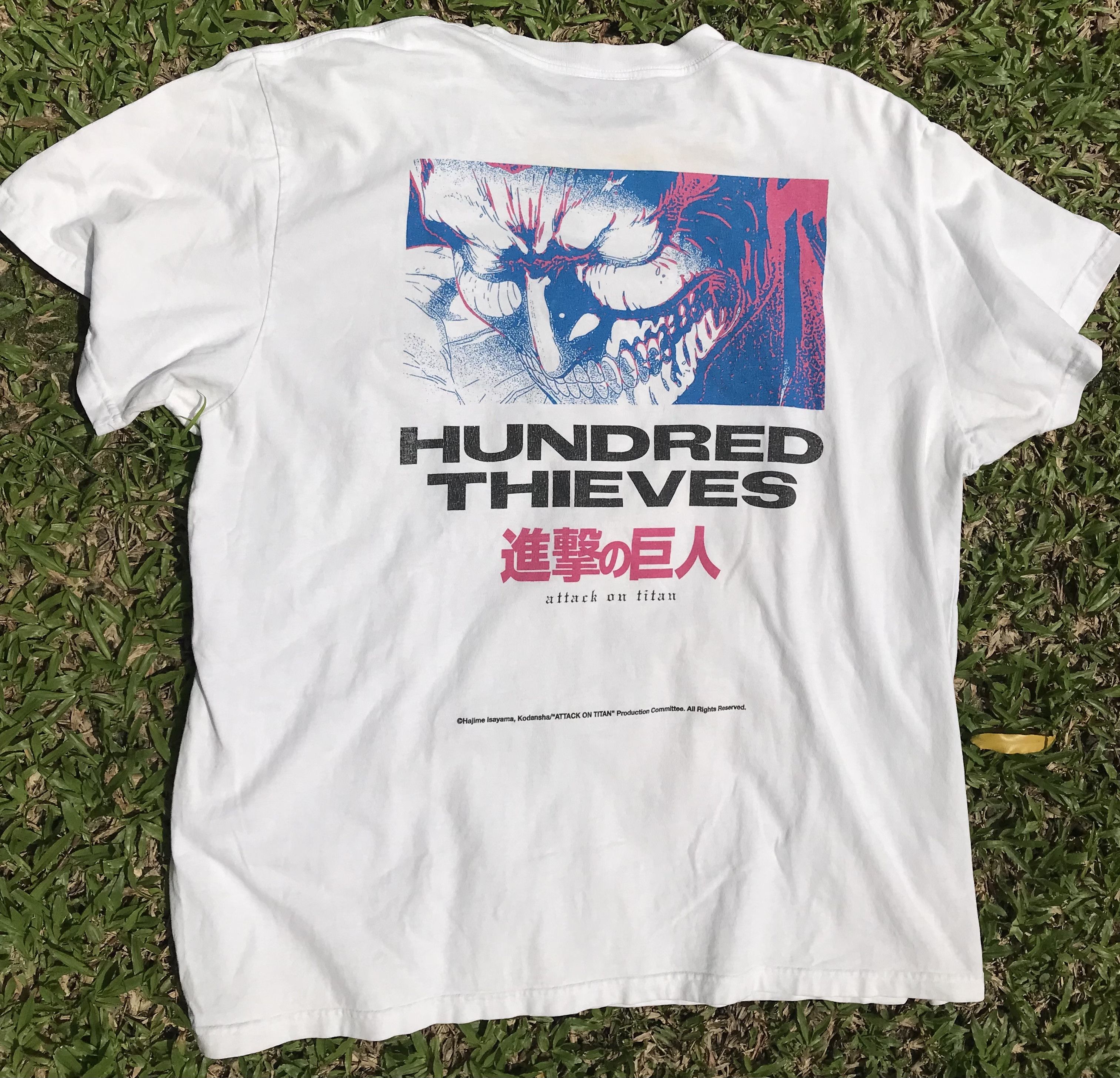 100 Thieves 100 Thieves x Attack on Titan Eren into Titan Size:4XL Size US XXL / EU 58 / 5 - 1 Thumbnail