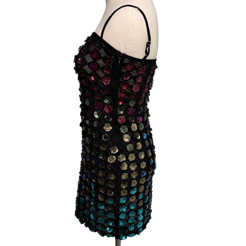 Cynthia Rowley Cynthia Rowley Bella Sequin Appliqué Dress size 2 XS Size XS / US 0-2 / IT 36-38 - 6 Thumbnail