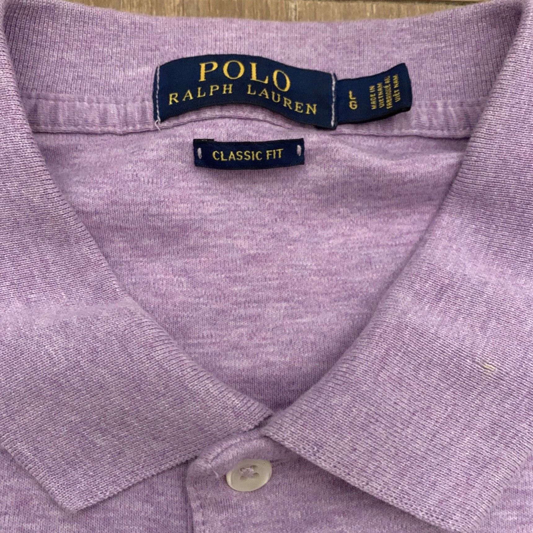 Polo Ralph Lauren Polo Ralph Lauren Mens Classic Fit Short Sleeve Polo Shirt Size L Purple EUC Size US L / EU 52-54 / 3 - 2 Thumbnail