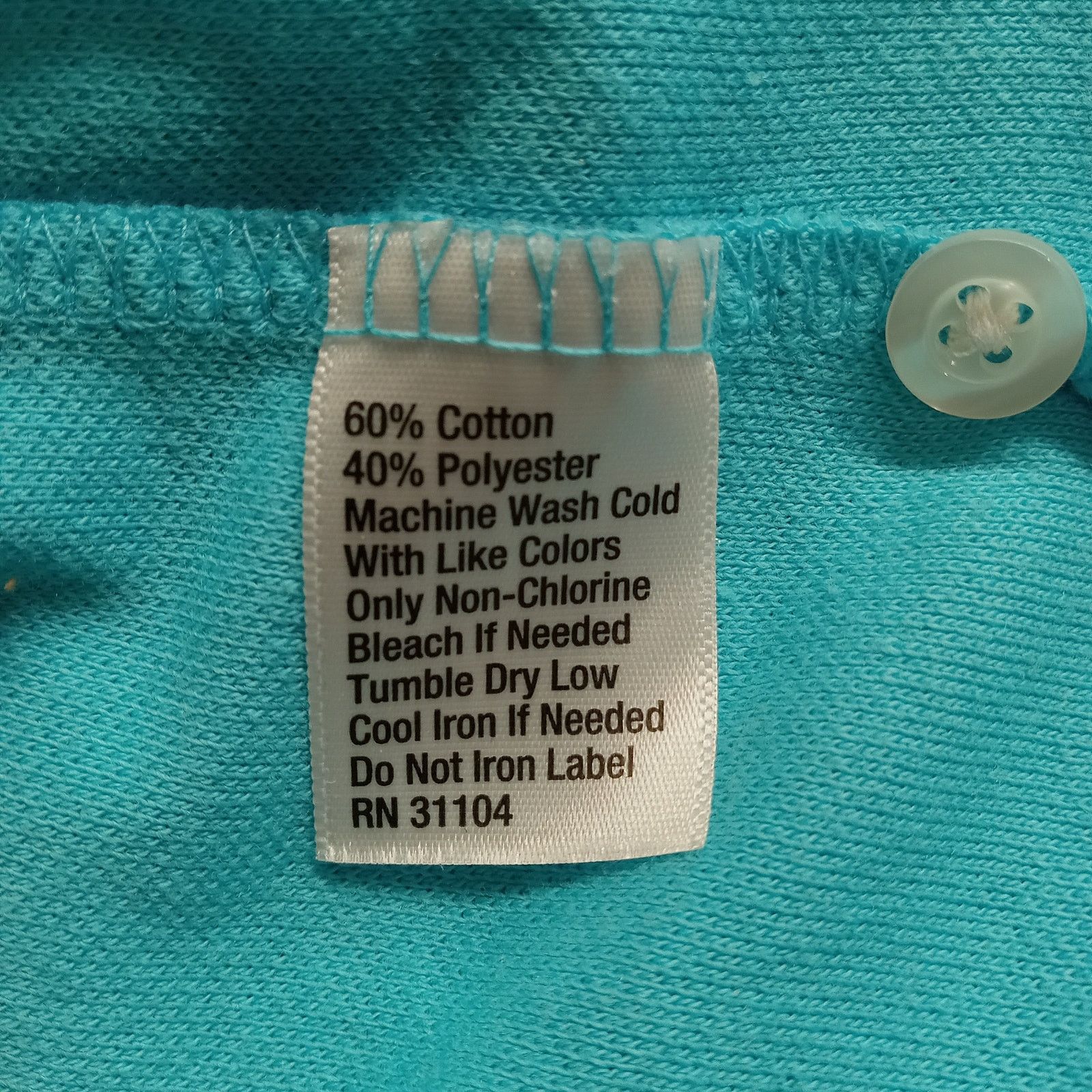 Saddlebred Saddlebred Polo Shirt L Comfort Flex Men's 2 Button Blue Size US L / EU 52-54 / 3 - 5 Thumbnail