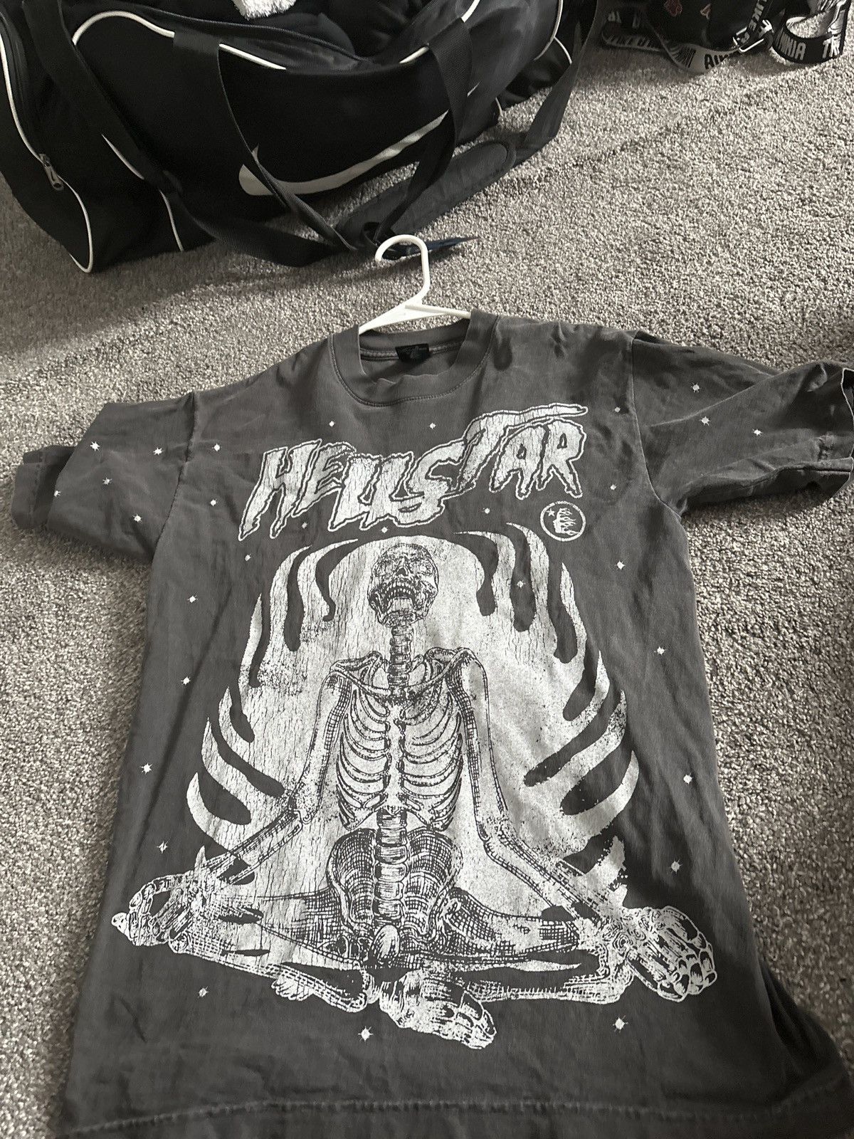 image of Hellstar Tee in Black, Men's (Size Small)