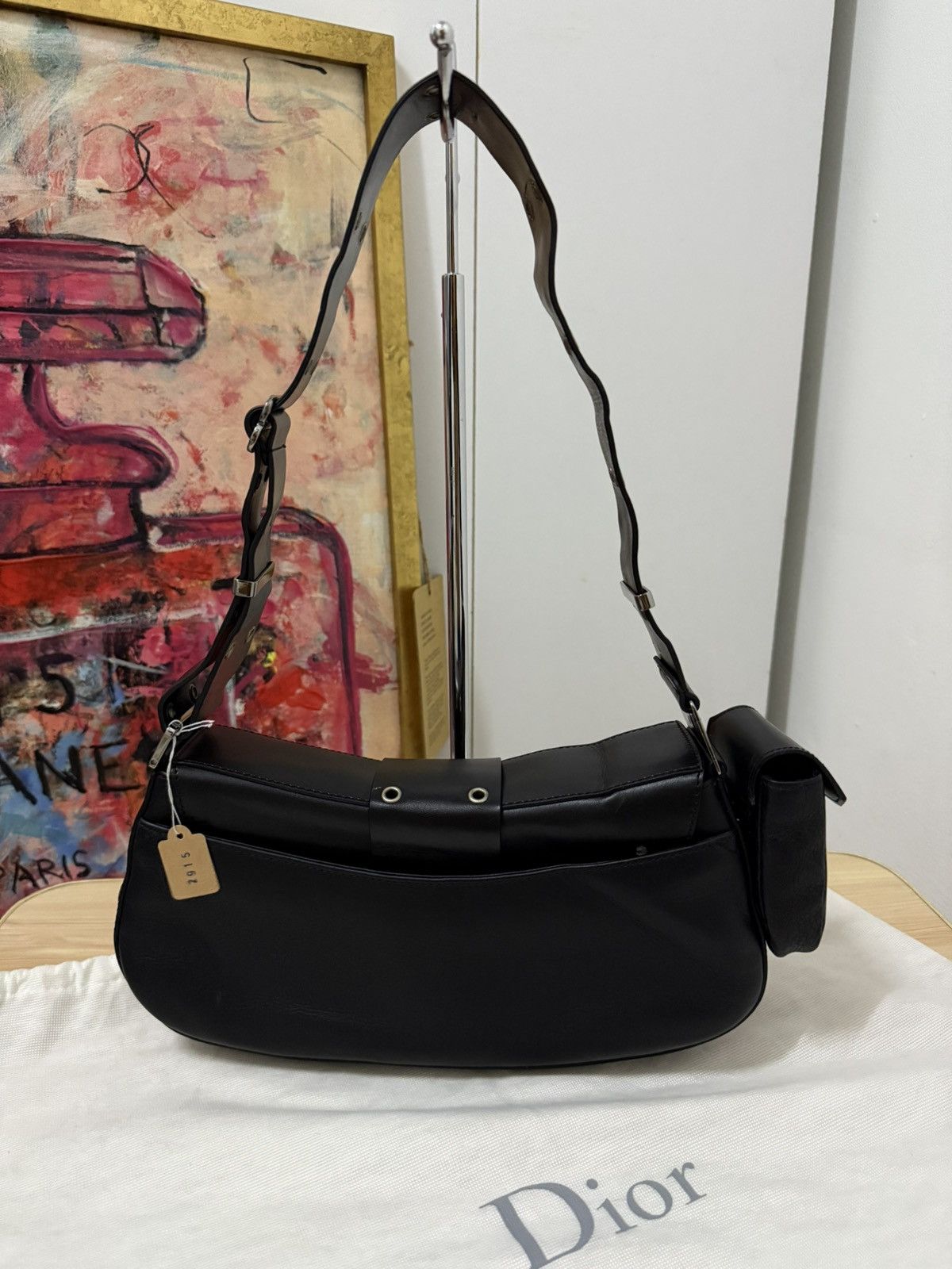 Dior 2002 Dior Street Chic colombus Black shoulder bag Size ONE SIZE - 7 Thumbnail