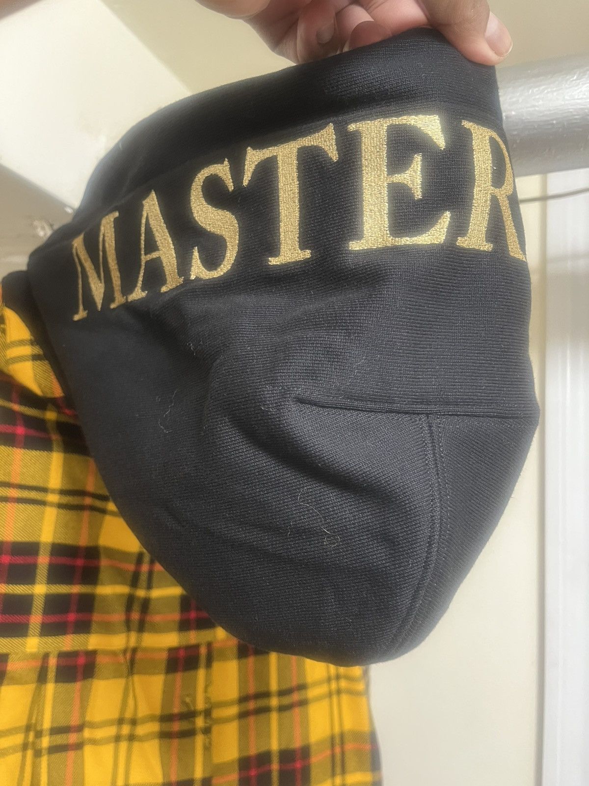Mastermind Japan Mastermind Japan Plaid Shirt With Hood Sz M Size US M / EU 48-50 / 2 - 8 Thumbnail