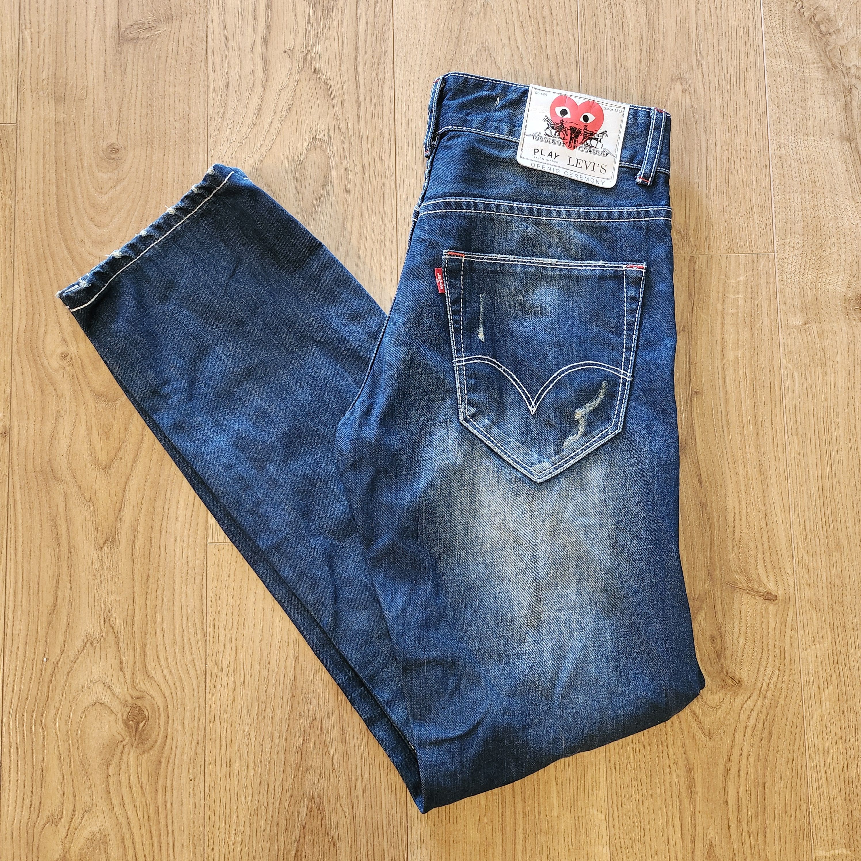 Comme des Garcons × Comme des Garcons PLAY × Levi's Comme Des