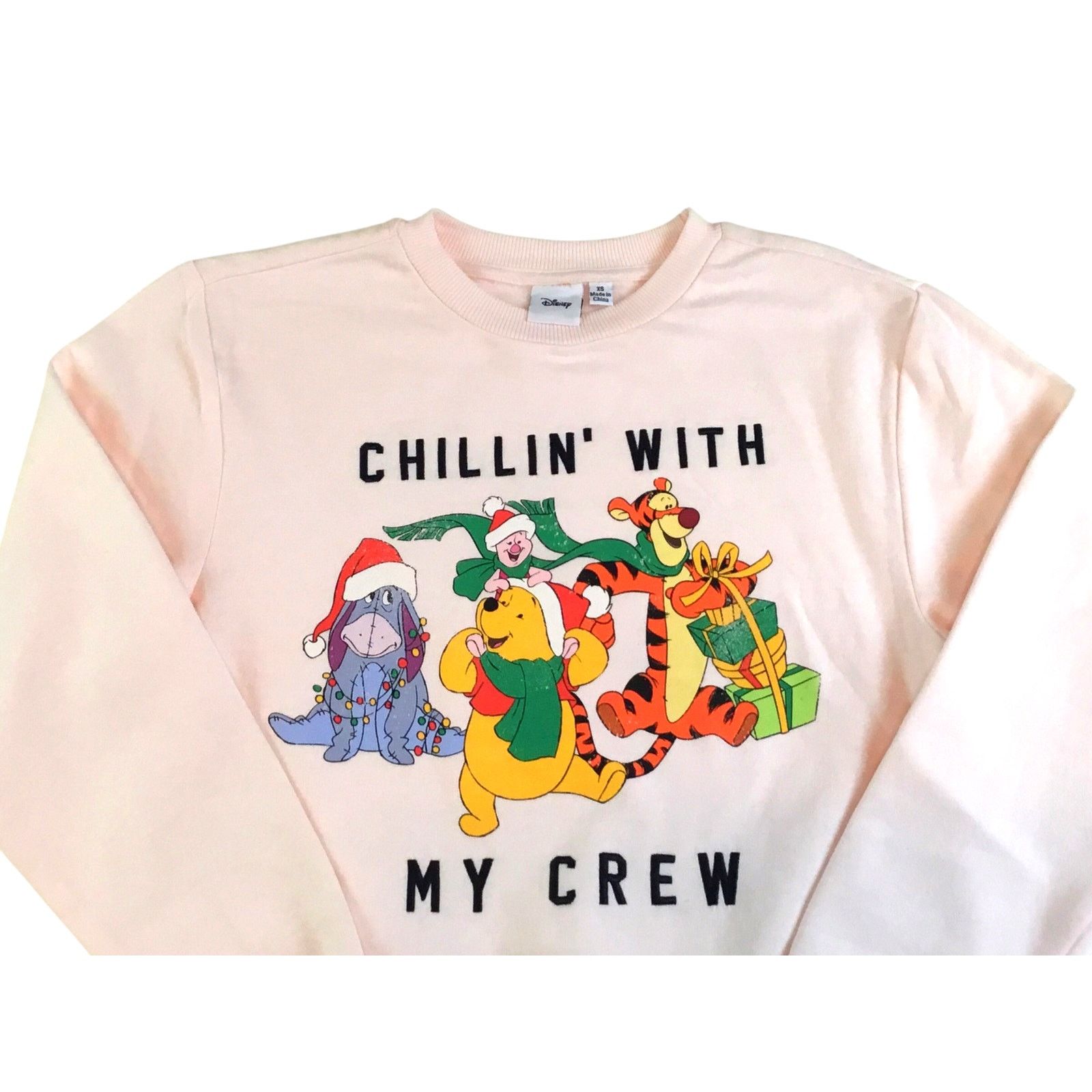 Disney Disney NWT Pooh Tigger Piglet Eeyore Holiday Sweatshirt S Size S / US 4 / IT 40 - 2 Thumbnail