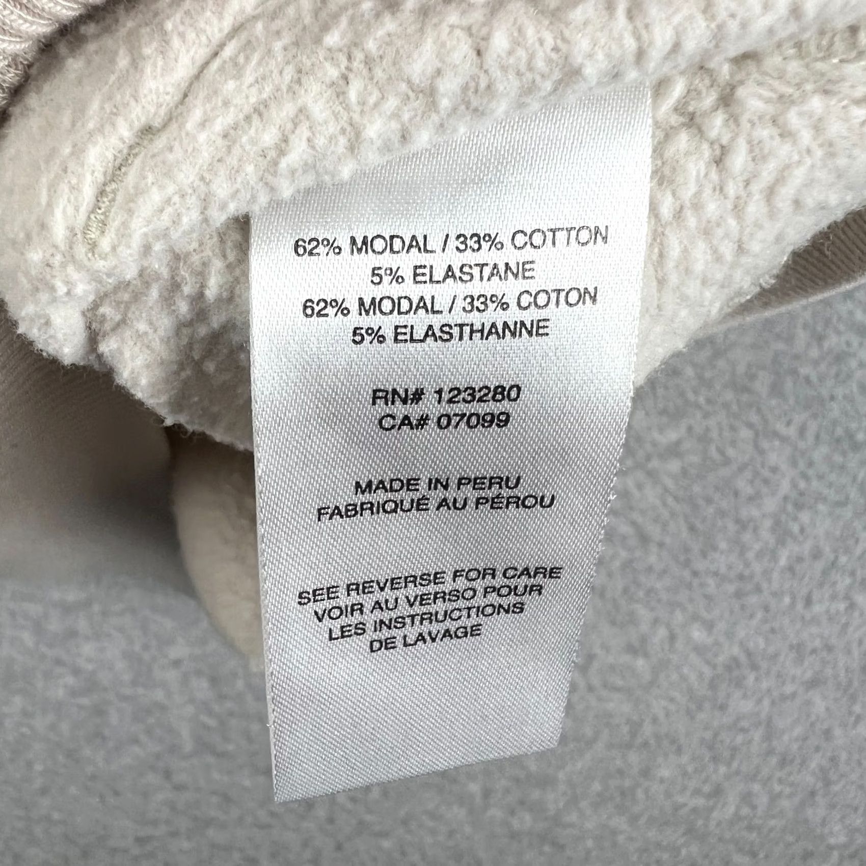 TravisMathew Travis Mathew Hoodie Pullover Hooded Sweatshirt Mens Small Beige Golf Knit Cotton Polyester Winter Fall Spring Size US S / EU 44-46 / 1 - 4 Thumbnail