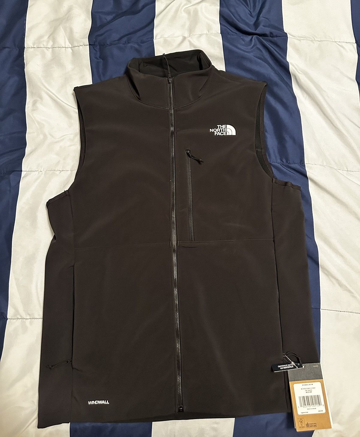 image of The North Face Apex Bionic 3 Vest Tnf Black , Men's (Size Medium)