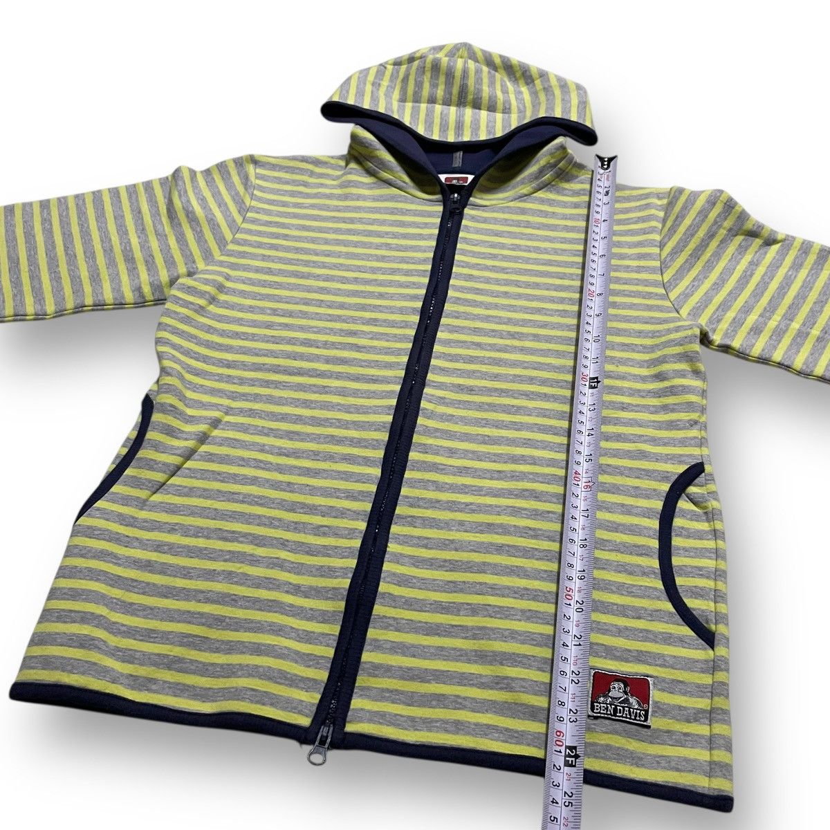 Ben Davis Hoodie Zipper Stripe Ben Davis Basic Clothes Size US S / EU 44-46 / 1 - 9 Thumbnail