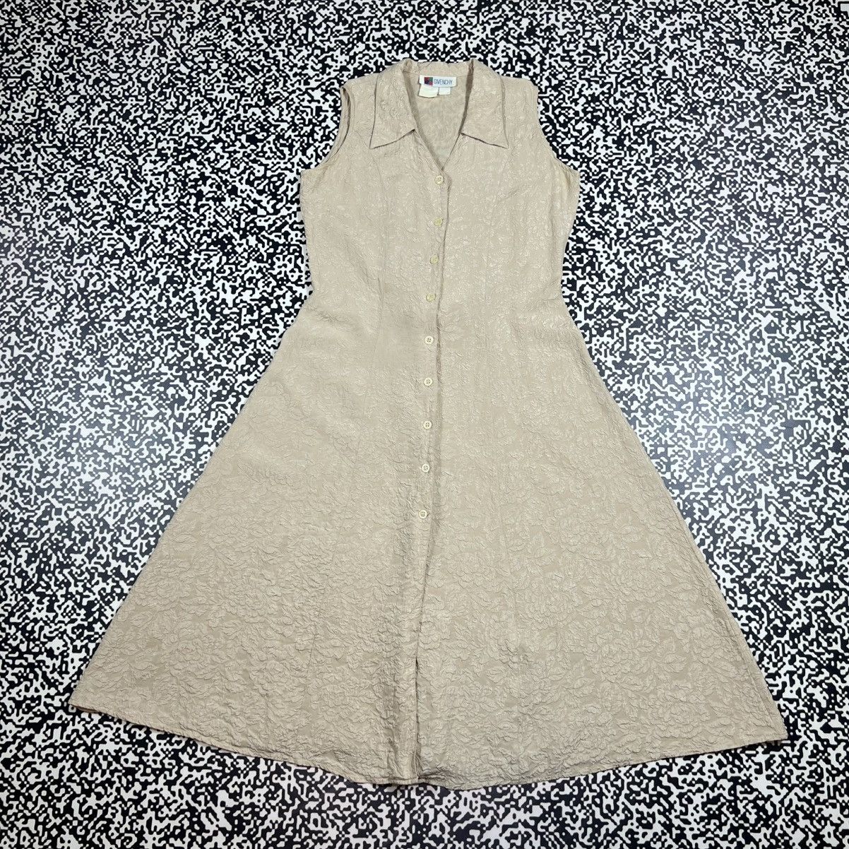 Givenchy Vintage 80-90s Givenchy Floral Retro Style Maxi Dress Rare Size M / US 6-8 / IT 42-44 - 3 Thumbnail