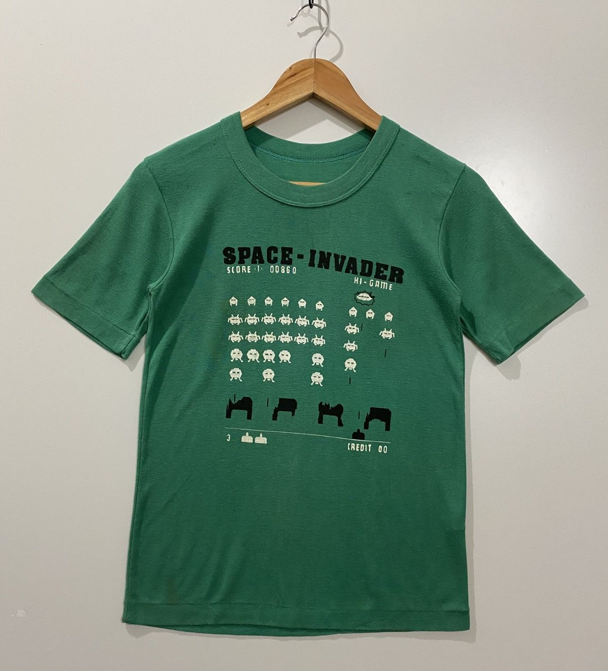 Vintage vintage space invaders t-shirt Size US S / EU 44-46 / 1 - 1 Thumbnail
