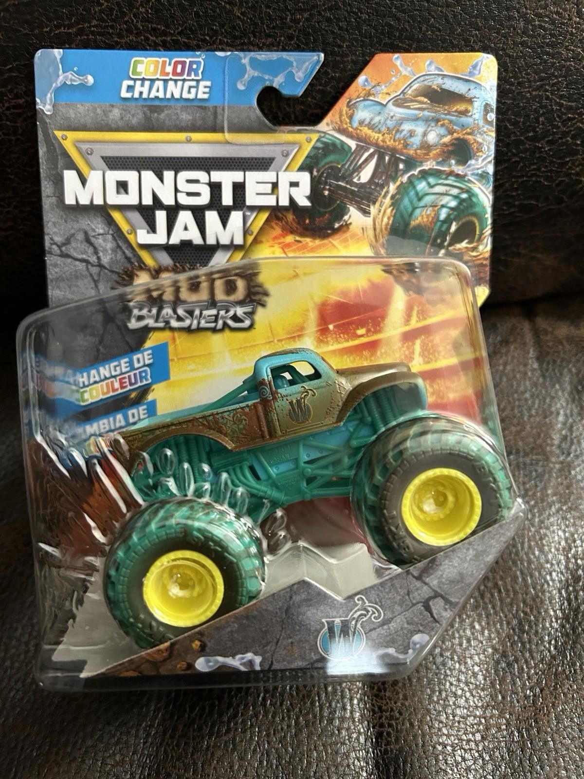 Other New Monster Jam Mud Blasters Color Change WHIPLASH 1:64 Size ONE SIZE - 1 Thumbnail