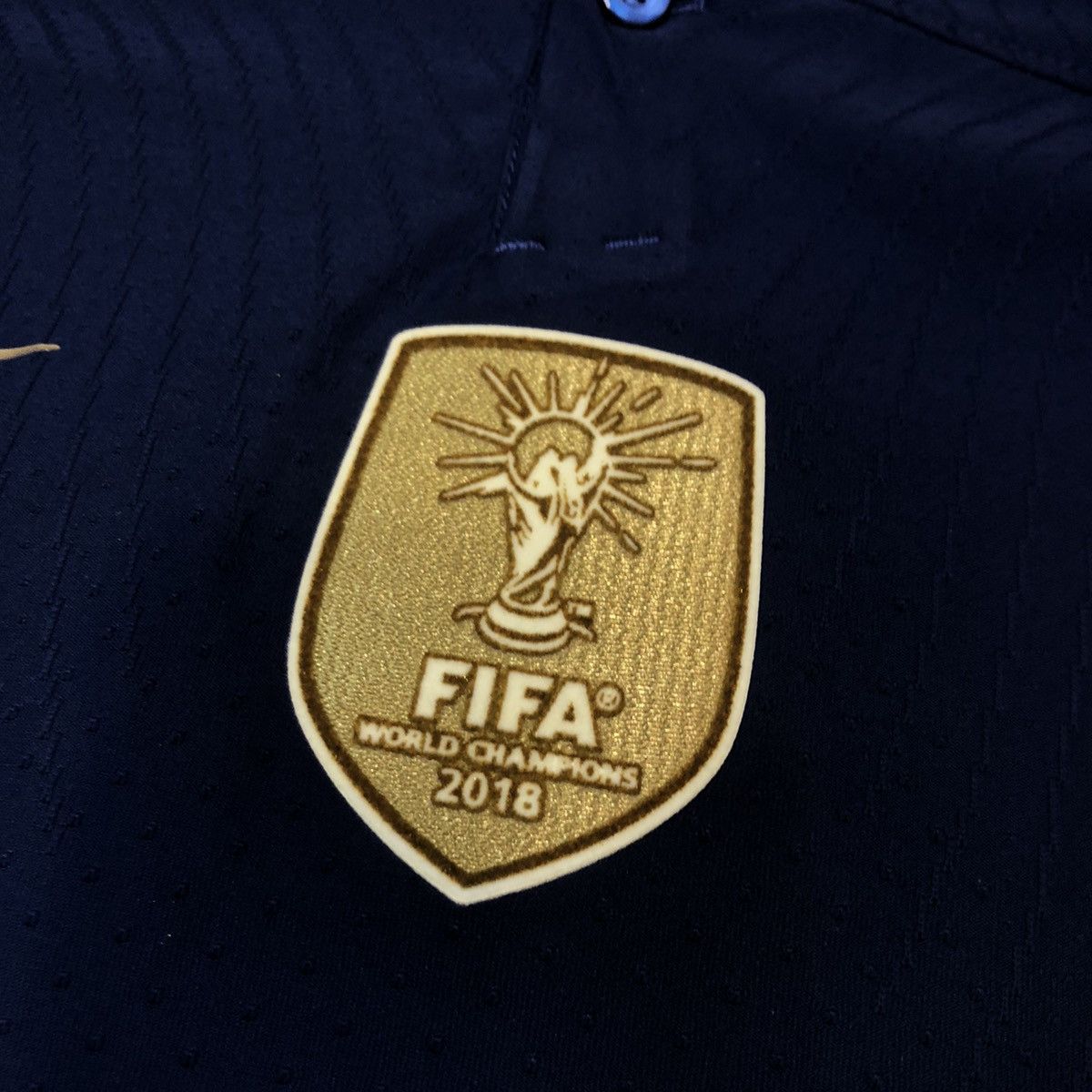 Nike France World Cup 2022 player issue home shirt #3 Disasi Size US XL / EU 56 / 4 - 5 Thumbnail