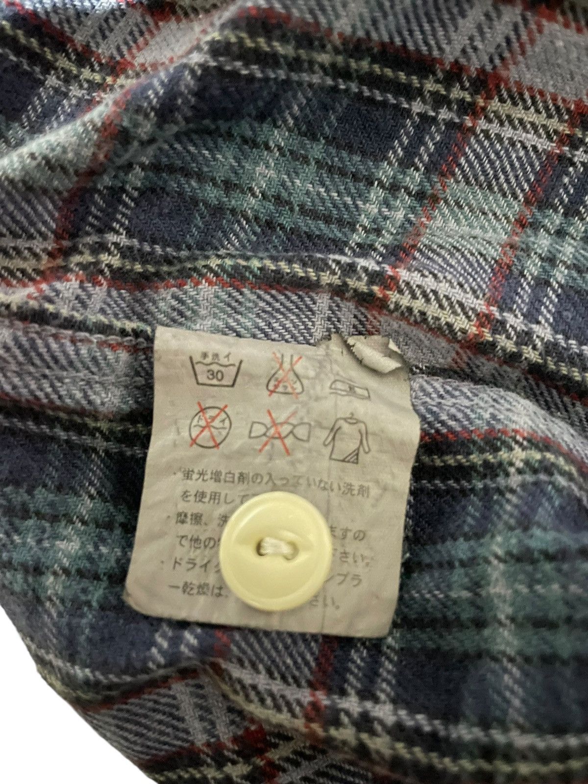 Vintage Kriff Mayer Repro 40s Half Zip Talon Flannel shirt Size US M / EU 48-50 / 2 - 9 Thumbnail