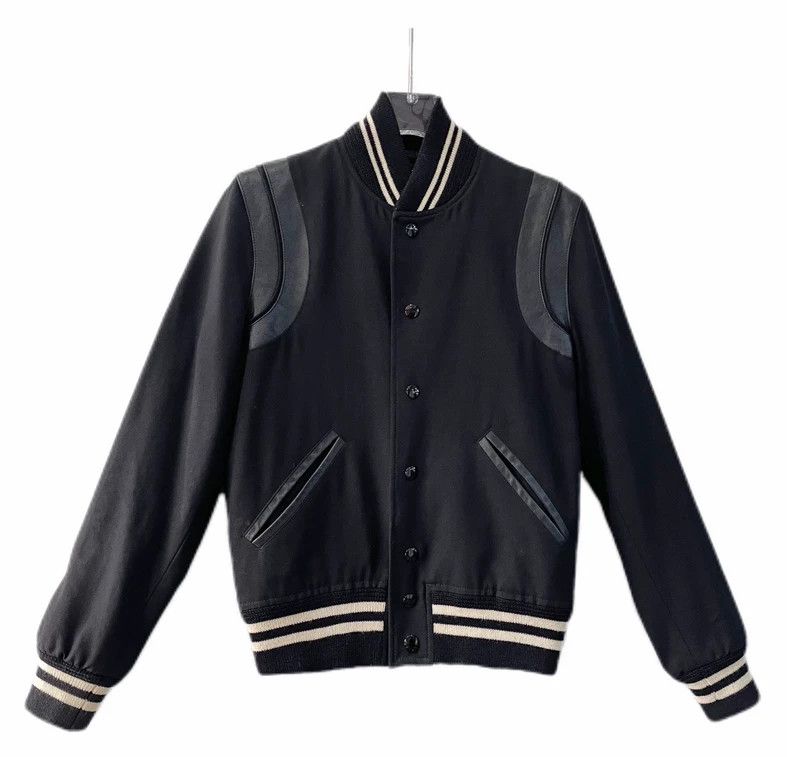 Saint Laurent Paris Saint Laurent Black Wool Jacket Size US S / EU 44-46 / 1 - 1 Thumbnail